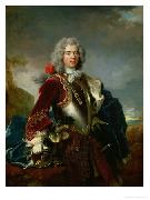 Nicolas de Largilliere Portrait of Jacques I Sweden oil painting artist